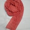 Plain Lawn Scarf - Coral Red Plain Lawn Scarf - Coral Red